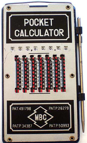 MBC Pocket Calculator - 7/8 Stellen (Huey)